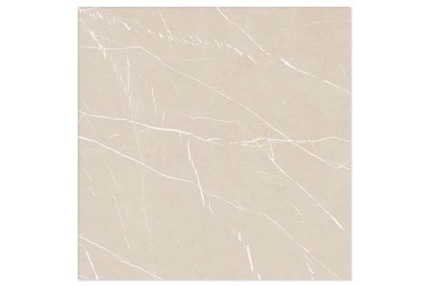 Porcelanato Esmaltado Brilhante Borda Reta Pulpis Bege 100x100cm - Ceusa     