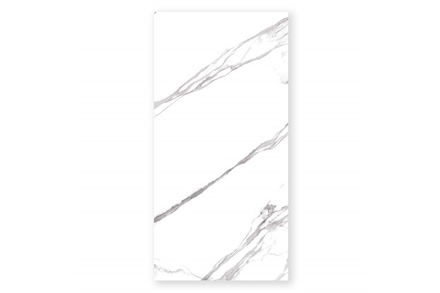 Porcelanato Esmaltado Polido Retificado Marmo 80x160cm Branco - Eliane            