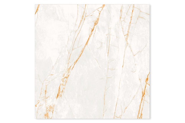 Porcelanato Golden Fantasy White Natural  Retificado 120x120cm - Ceusa     