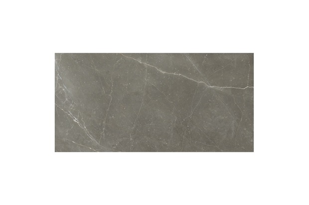 Porcelanato Mate Borda Reta Pulpis Intense Cinza 100x200cm - Roca