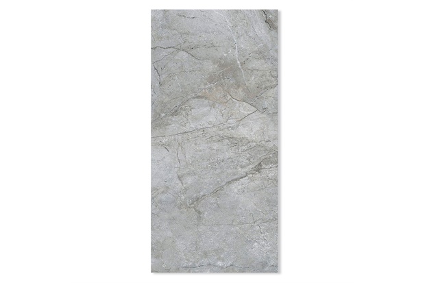 Porcelanato Mate Retificado Silver River 120x250cm Cinza - Roca