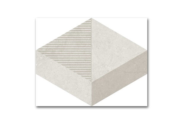 Porcelanato Natural Borda Bold Ritual Hexa Decor Sgr Cinza 30x38cm  - Portinari 