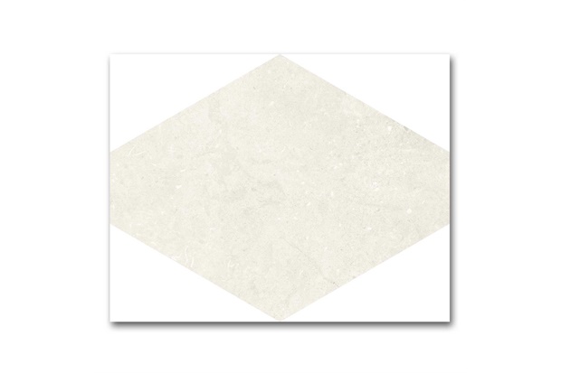 Porcelanato Natural Borda Bold Ritual Hexa Off Branco 30x38cm - Portinari 