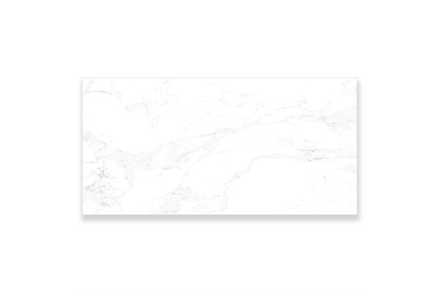 Porcelanato Polido Borda Reta Carrara 58,4x117cm - Ceusa     