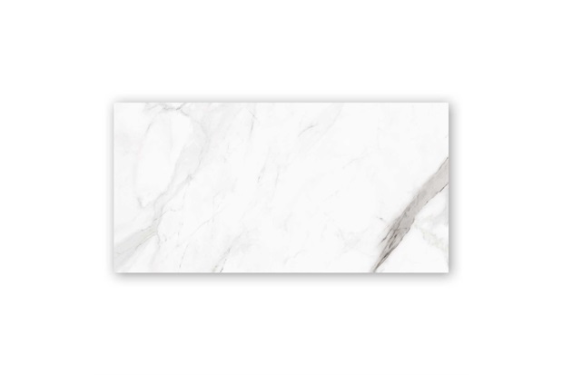 Porcelanato Polido Retificado Calacata Altíssimo Lux 60x120cm Branco - Biancogres