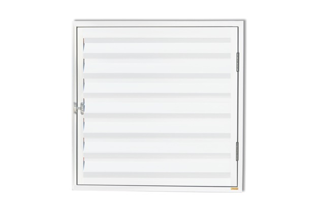 Porta Abrigo com Ventilação Plus 60x60cm Branco - Brimak