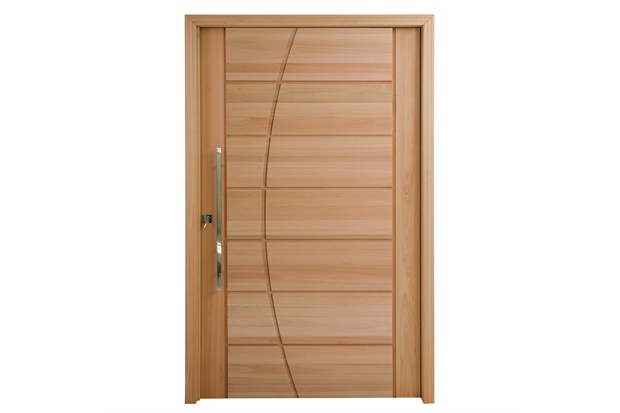 Porta Pivotante Seleta Eucalipto 210x120cm Natural - Cruzeiro