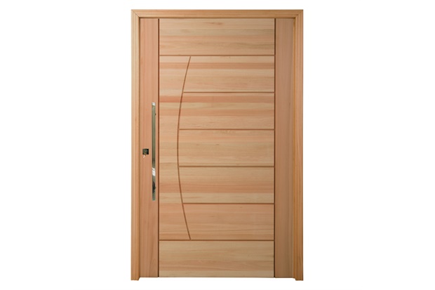 Porta Pivotante Solar Eucalipto 210x100cm Natural - Cruzeiro