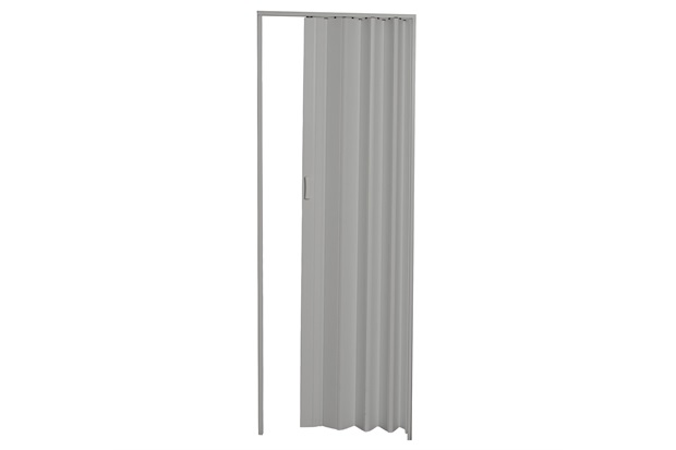 Porta Sanfonada em Pvc 210x72cm Cinza - Duda