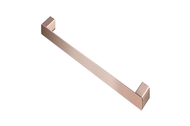 Porta Toalha Docolflat 67,6cm Cobre Escovado - Docol