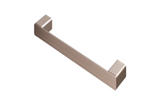 Porta Toalha Rosto Docolflat 37,6cm Cobre Escovado - Docol