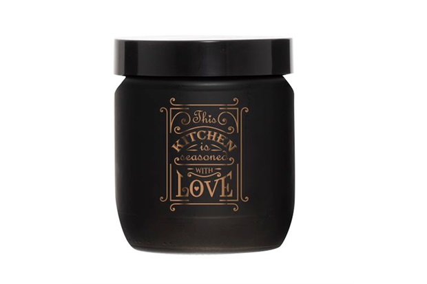 Pote Decorado Black Preto 425ml - Fratelli