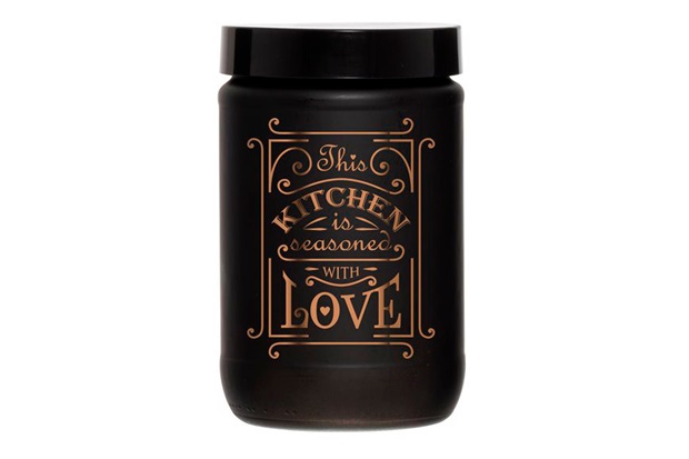 Pote Decorado Black Preto 660ml - Fratelli