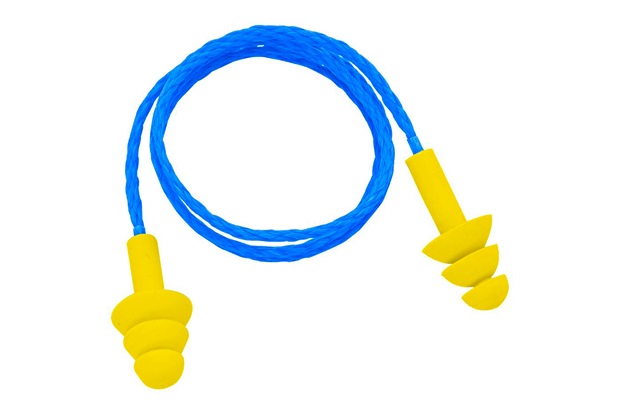 Protetor Auricular Plug Copolímero Amarelo E Azul - Delta Plus