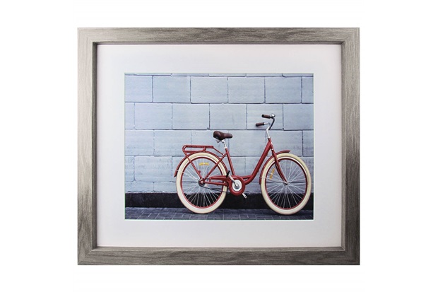 Quadro Telado em Mdf Bicicleta 43x50cm Madeira - Euroquadros