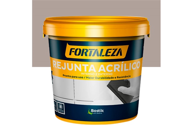 Rejunte Acrílico Areia 1kg - Fortaleza 