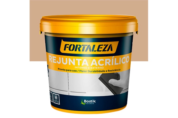 Rejunte Acrílico Camurça 1kg - Fortaleza 