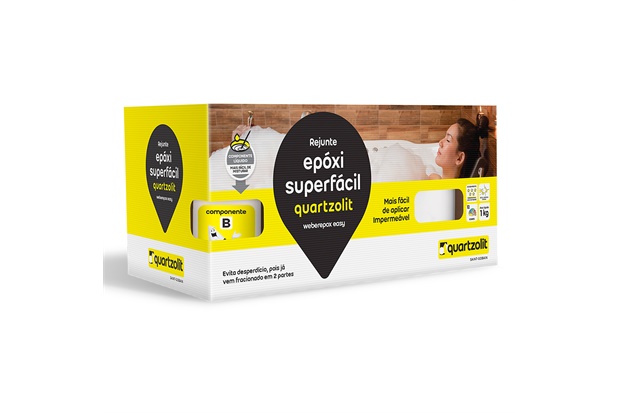 Rejunte Epóxi Superfácil Corda 1kg - Quartzolit 