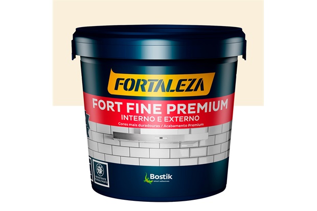 Rejunte Fort Fine Premium Creme 2kg - Fortaleza 