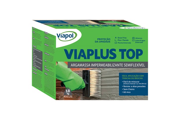Revestimento Impermeabilizante Viaplus Top 18kg - Viapol  