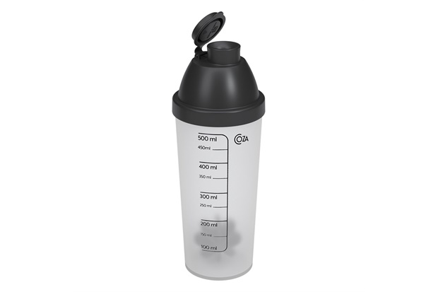 Shakeira Nutri 500ml Preta - Coza