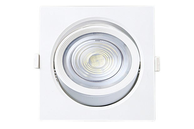 Spot Led de Embutir Quadrado Alltop 10w Autovolt 6500k Luz Branca - Taschibra  