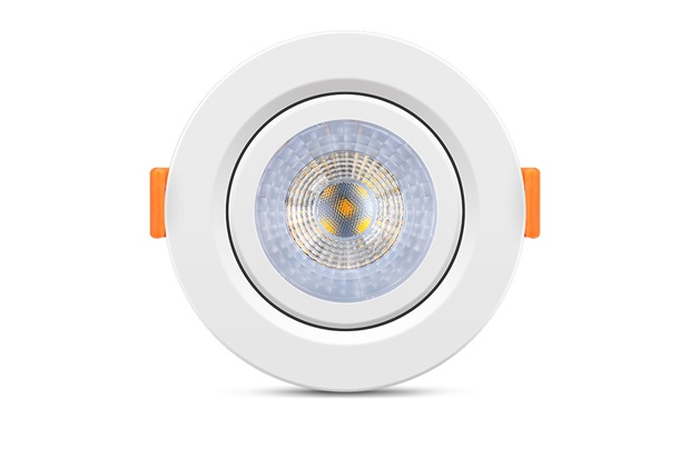 Spot Led de Embutir Redondo Ecospot 5w Bivolt 6500k Branca - Elgin