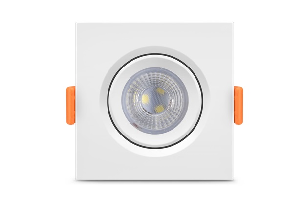 Spot Led Ecospot Quadrado 3w 6500k Branco - Elgin