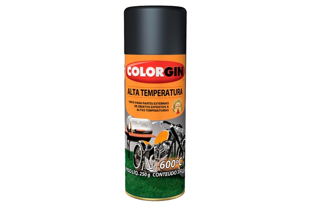 Spray Alta Temperatura Alumínio - Colorgin
