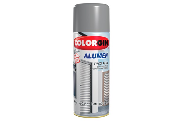 Spray Alumen Alumínio - Colorgin