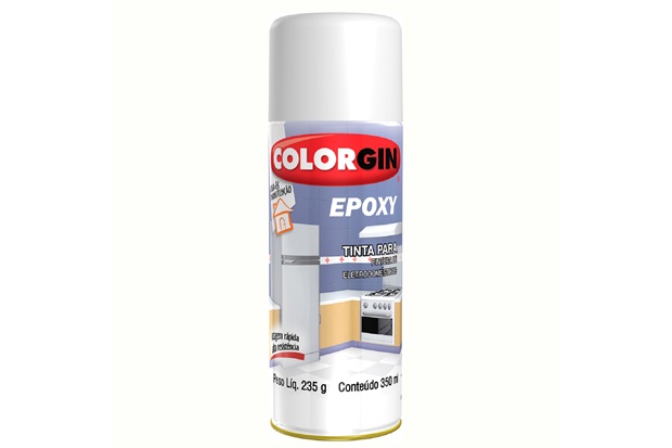 Spray Epoxy Preto - Colorgin