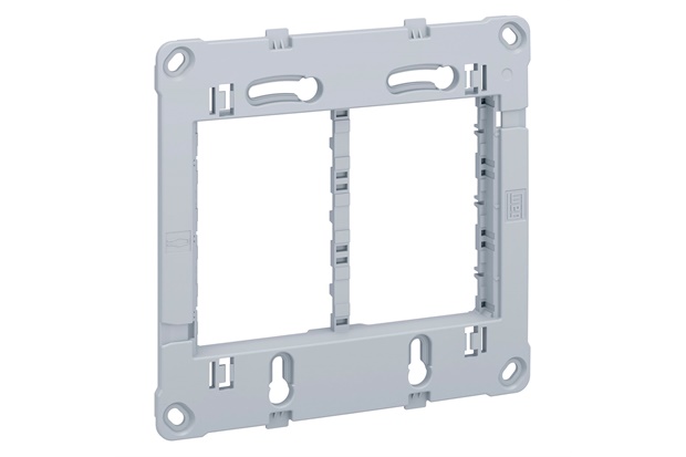 Suporte para Placa 4x4 Plástico Esatta Cinza - WEG