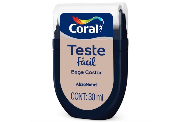 Teste Fácil Bege Castor 30ml - Coral
