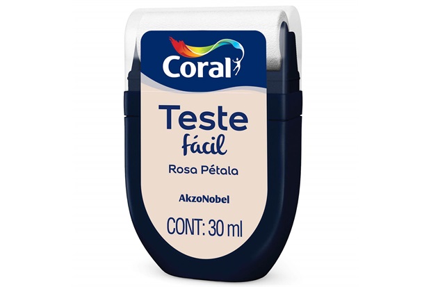Teste Fácil Rosa Pétala 30ml - Coral