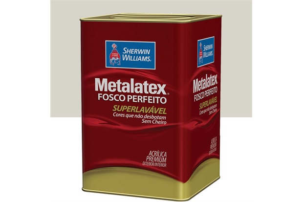 Tinta Acrílica Metalatex Fosco Perfeito Gelo 18 Litros - Sherwin Williams