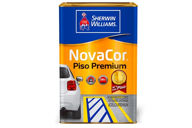 Tinta Acrílica Novacor Piso Mais Resistente Premium 18 Litros   - Sherwin Williams