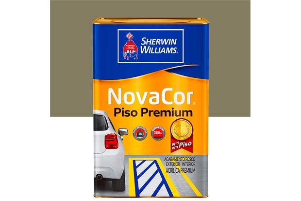 Tinta Acrílica Novacor Piso Mais Resistente Premium Concreto 18 Litros - Sherwin Williams