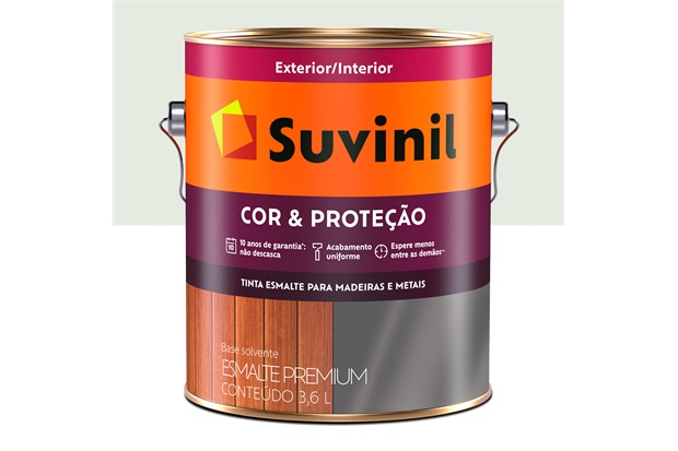 Tinta Esmalte Premium Cor & Proteção Brilhante Gelo 3,6 Litros - Suvinil