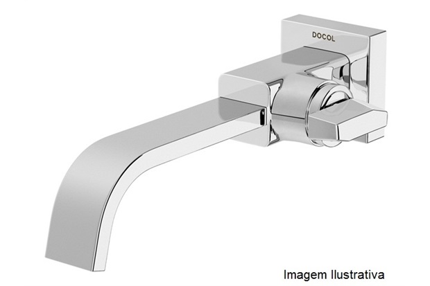 Torneira para Lavatório de Parede Next Cromada - Docol