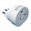 Adaptador para Tomada Universal 2 Pinos + Terra 7020 Branco - Key West