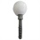 Amortecedor para Porta Bola 14cm Branco - Metropac