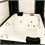 Banheira Retangular com Aquecedor 16 Jatos Topcril 201x151cm Branca - Ouro Fino