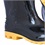 Bota Pvc Cano Médio Safety Boots Preta Tamanho 35 - kadesh