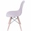 Cadeira Eames com Base em Madeira 46x46,5cm Fendi - Ór Design