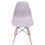 Cadeira Eames com Base em Madeira 46x46,5cm Fendi - Ór Design