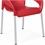 Cadeira em Polipropileno Coimbra 79cm Vermelha - Xplast