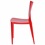 Cadeira em Polipropileno Zoe Vermelha - Ór Design