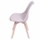 Cadeira Joly com Base em Madeira 47,5x49cm Fendi - Ór Design