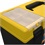 Caixa de Ferramentas Cargo 19'' Fecho Plástico Preta E Amarela - Metasul
