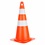 Cone Pro Safety 70cm Branco E Laranja - Delta Plus